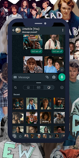 Stranger Things GIF Stickers Screen 2