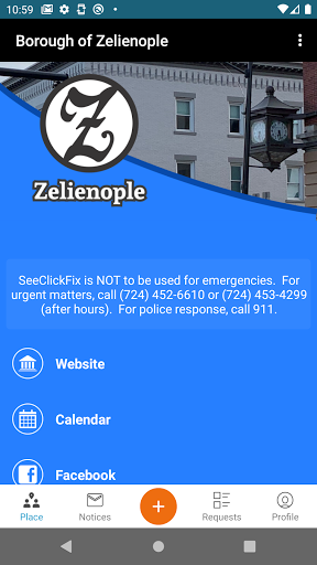 Screenshot of Zelienople