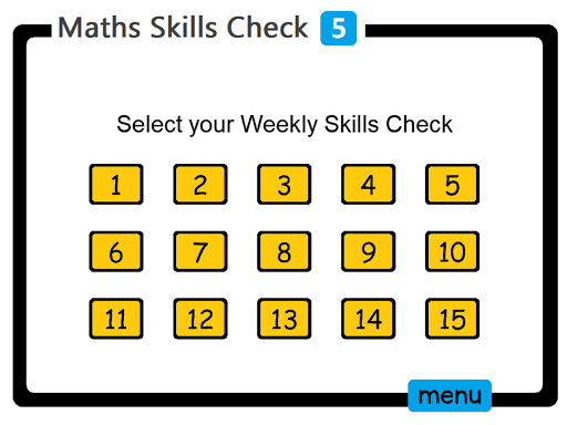 PAM Maths Skills Check 5