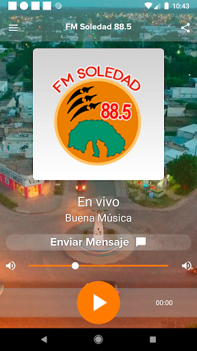 Android application Fm Soledad 88.5 screenshort