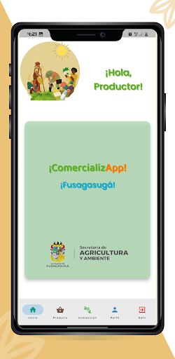 ComercializApp Productor Screen 2
