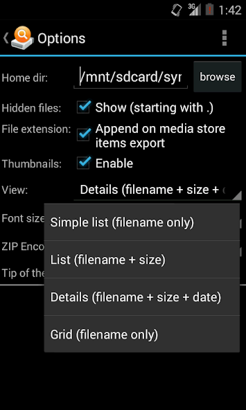 AndExplorerPro (file manager) MOD APK screenshot