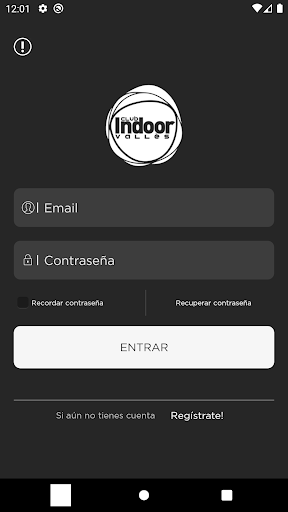 Android application Indoor Club Vallès screenshort