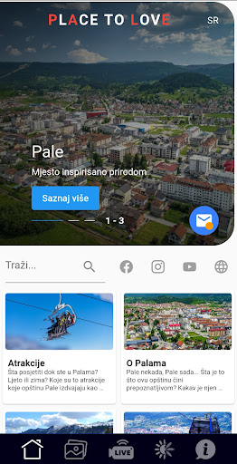 Android application Visit Pale screenshort