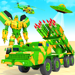 Cover Image of Download US Army Robot Missile Attack: Truck Robot Games 29 APK