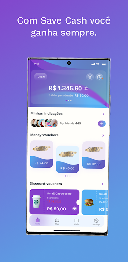 SaveCash Usuário Screen 3
