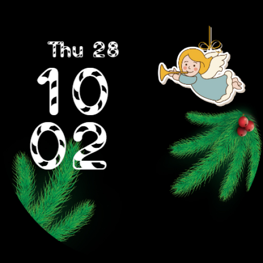 Screenshot of Winter Wonderland Watch Face