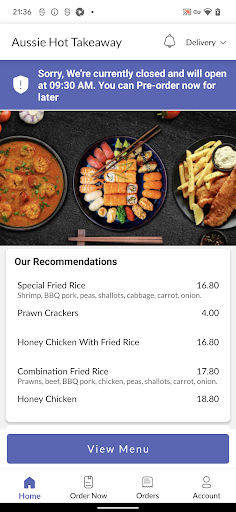 Aussie Hot Takeaway Screen 2