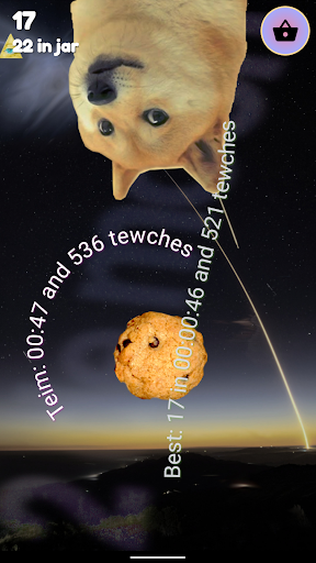 Flappy 2048 Cookie Doge Sim Screen 2