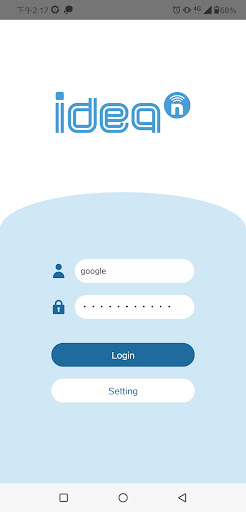 Android application iDEAn screenshort