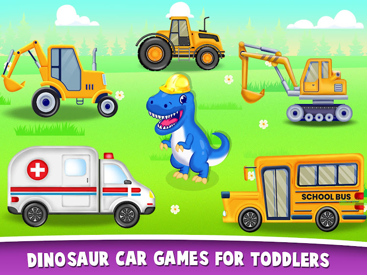 Dinosaur Car Games for 2+ kids - 4.0 - (Android)