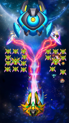 Android application Space Shooter Galaxy Attack screenshort