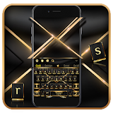 Black Gold Keyboard icon