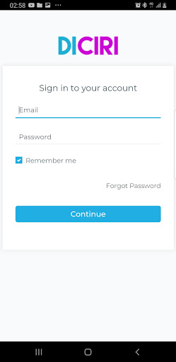 Android application DCRM+ screenshort