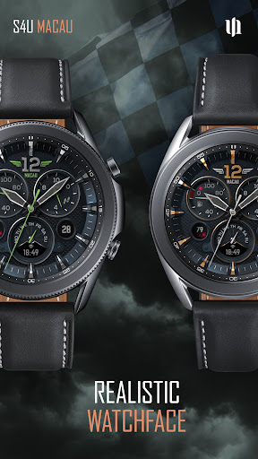 S4U Macau Pilot watch face screenshot 2