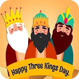 Happy Three Kings Day icon