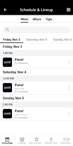 Grand Rapids Comic Con Screen 2