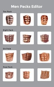 Captura de Pantalla 14 Men Body Styles SixPack tattoo android