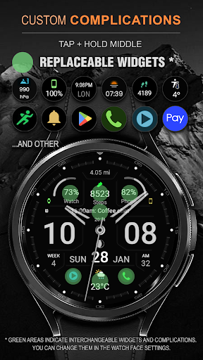 WFP 320 Hybrid watch face Screen 3
