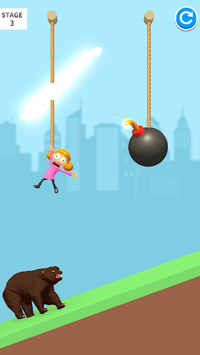 Android application Cut and help - ひまつぶしゲーム screenshort