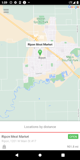 Ripon Meat Market Screen 2