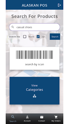 Android application Alaskan Sales screenshort