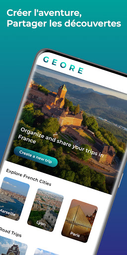 Android application Geore screenshort