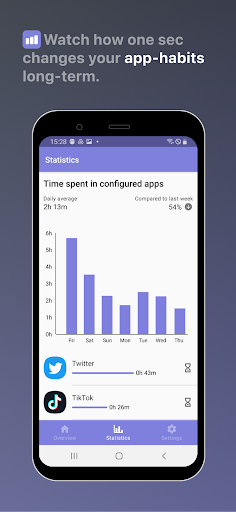 one sec | screen time + focus Screen 2