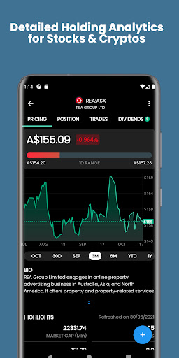 Navexa Portfolio Tracker Screen 3