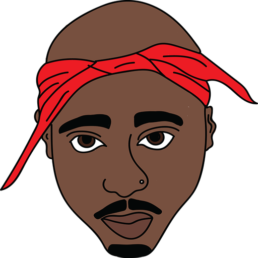 Tupac Shakur HD Wallpapers logo