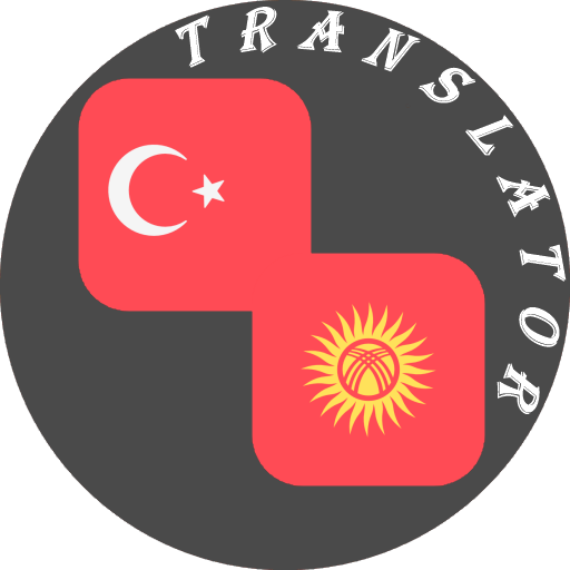 Turkish - Kyrgyz Translator logo
