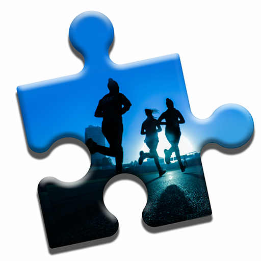 Running Love Puzzle logo
