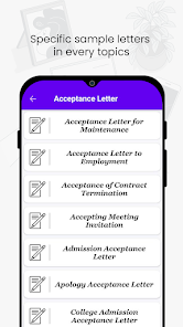 Imágen 17 Letter Templates Offline android