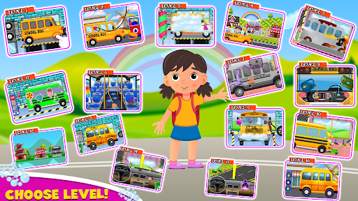 School Bus Auto Wash Workshop Screen 3