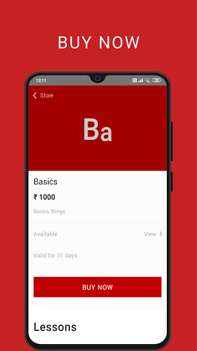 Android application Navigate Academy screenshort