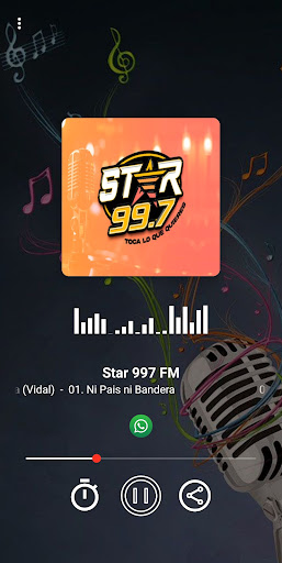 Android application Star 997 FM screenshort