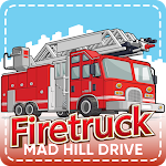 Cover Image of Download The Fire Truck : mad hill racing 0.4 APK