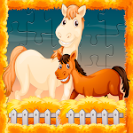 Cover Image of Herunterladen Puzzles about horses  APK