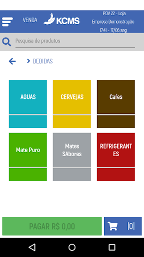 KCMS POS Nano (Point of Sale) Screen 2