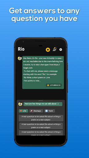 RIO GPT - Personal AI Chatbot Screen 3