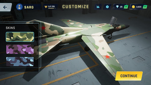 Sky Warriors: Airplane Combat apkdebit screenshots 12