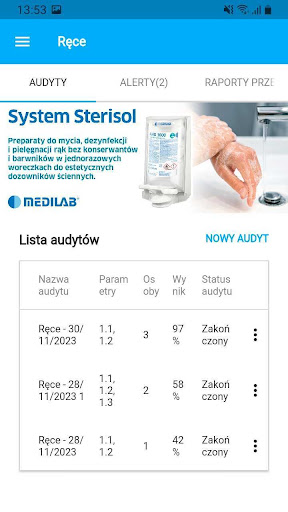 MEDICHECK – audyty higieniczne Screen 3