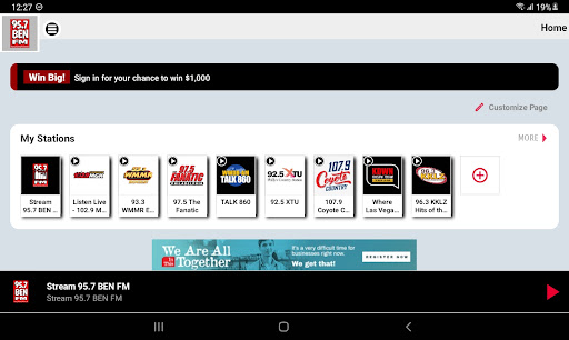 95.7 BEN-FM Screen 3