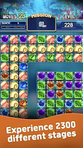 Jewel Abyss: Match3 puzzle