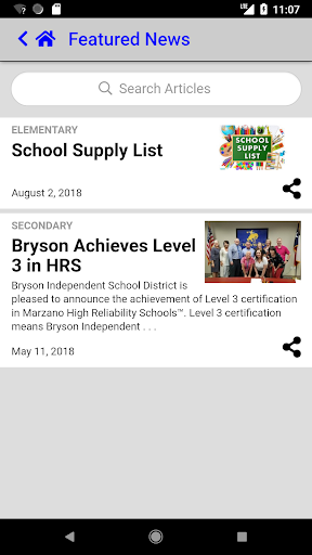 Bryson ISD Screen 3