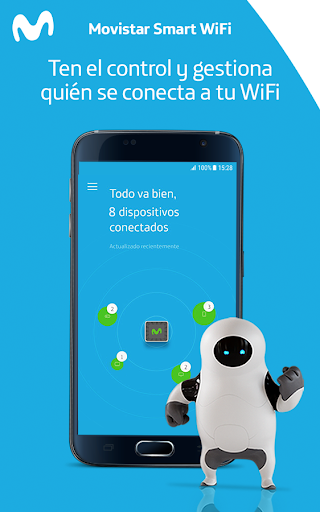 Android application Movistar Smart WiFi screenshort