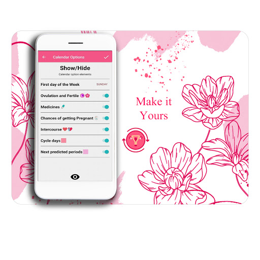Period Tracker, Ovulation Cale Screen 2