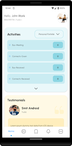 Lions Business Network (LBN) Screen 3