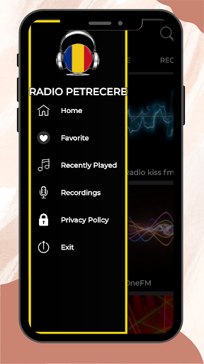 Android application Radio Petrecere România screenshort