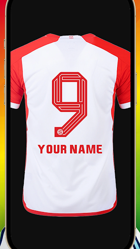 Make Your Football Jersey Screen 2